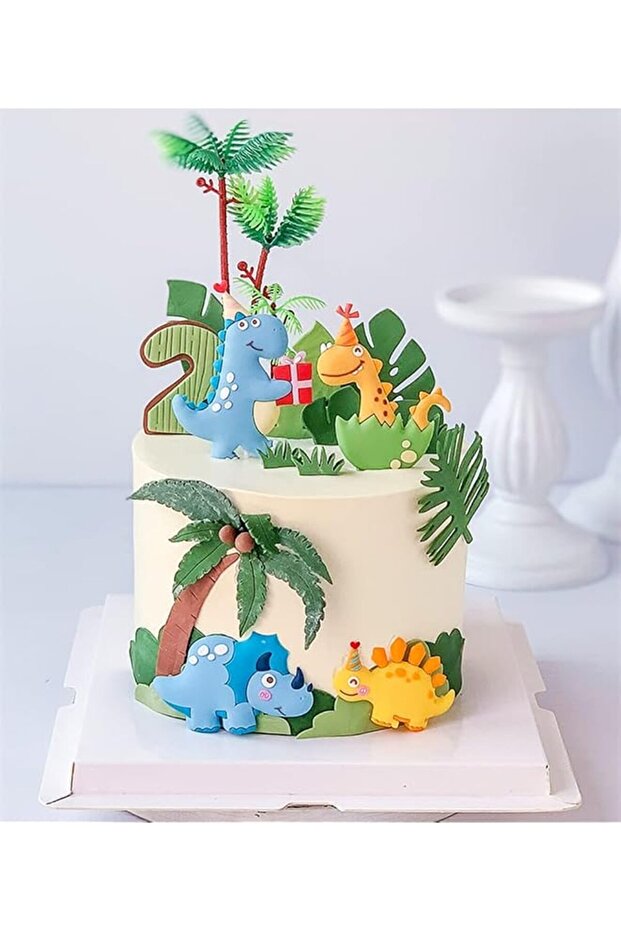 Dinosaur Cake Decorations Birthday Party Supplies