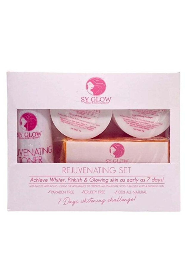 Rejuvenating Toner and Whitening Soap Complete Care Bundle