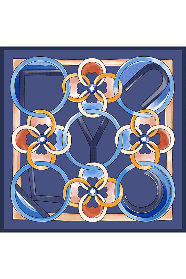 Silk Twill Scarf 2026 Avantgarde Series Double-Sided 100% Silk 90X90