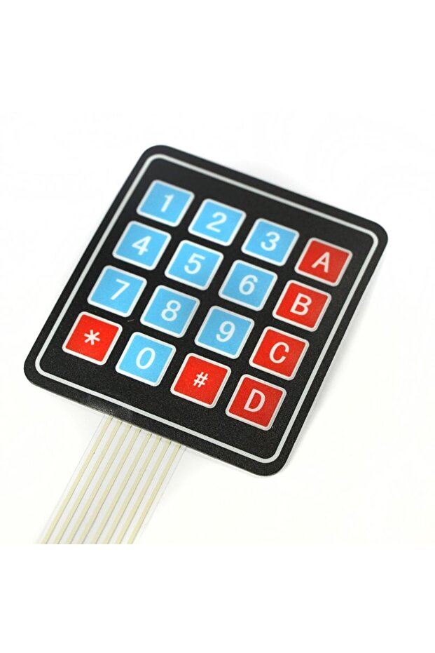 1B14 Keypad Matrix 4 x 4 Array 16 Key Membrane Switch Keyboard