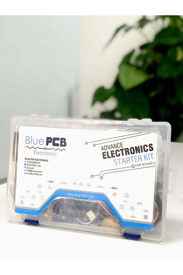 Blue PCB ADVANCE Electronic starter kit - 1