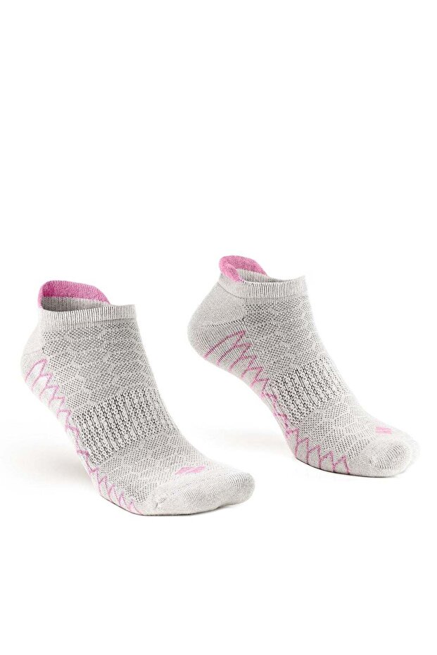 bonnysilver Odorless Running and Walking Women's Booties Silver Socks