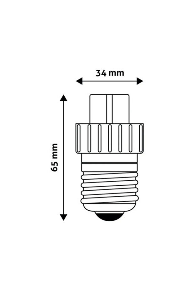 Adaptor dulie Entac E27 -> G9 - 2