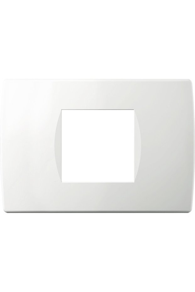 TEM Soft 2/3 module device frame, white