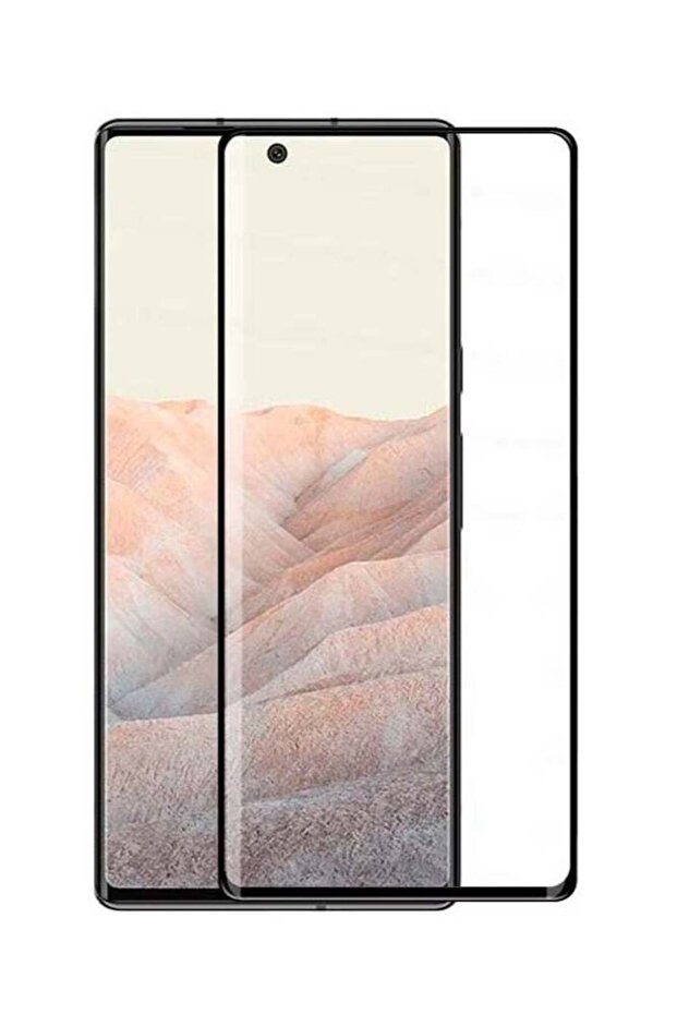 Full Glue Tempered Glass Screen Protector for Google Pixel 6 Pro | Ultimate Black Protection, Bubble-Free, HD Clarity, Full Coverage