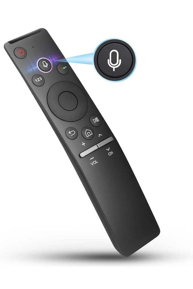 Voice Replacement Remote for Samsung Smart TV – New Upgraded BN59-1266A Universal Remote with Voice Control