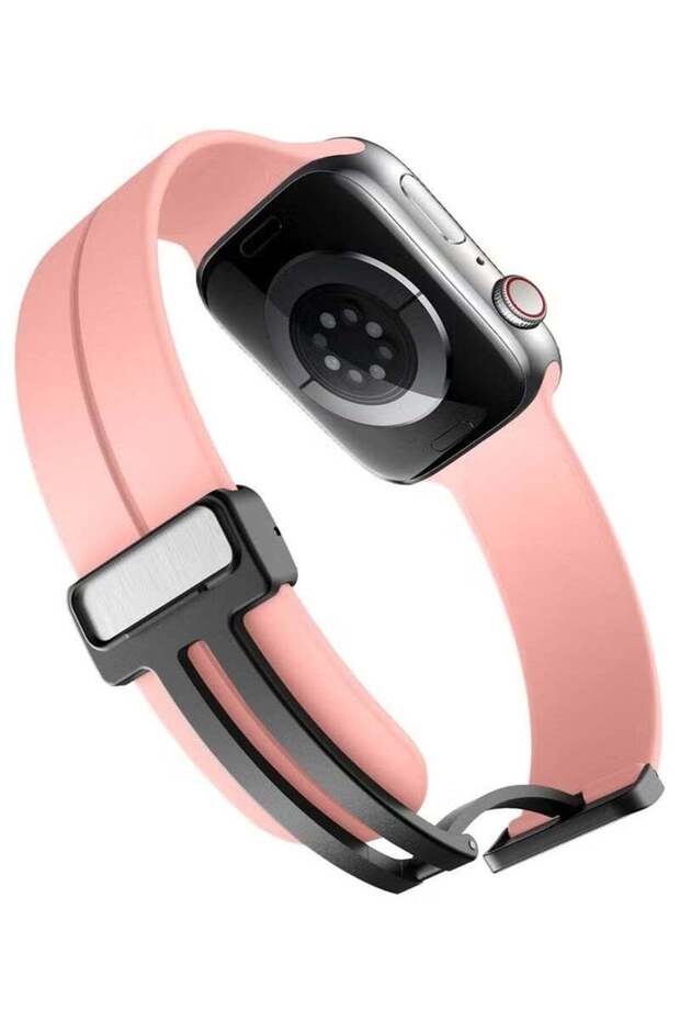 Apple Watch Band 38mm 40mm 41mm for Men and Women – Quick Release Soft Silicone Sport Strap