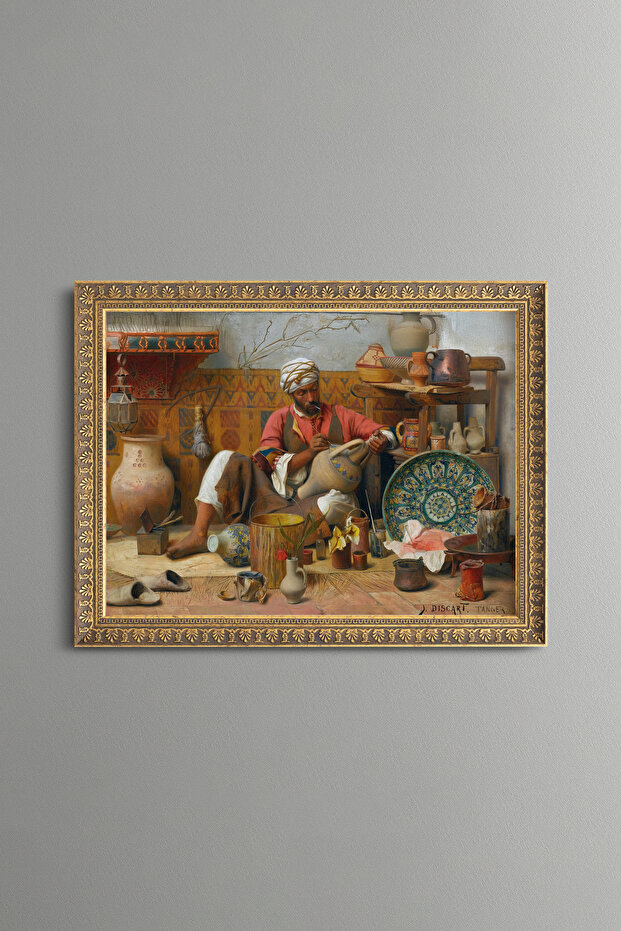 Tile Master - Vintage Patterned Painting - Fine Model