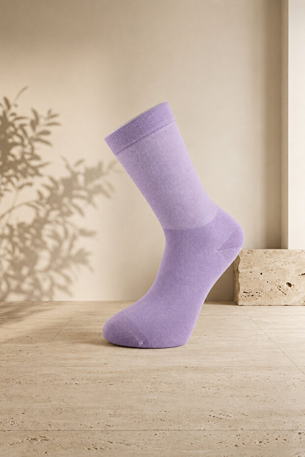 Diabetic Women's Cotton Socks, Non-Elastic, Non-Squeezing, Comfortable Socks, Pack of 12