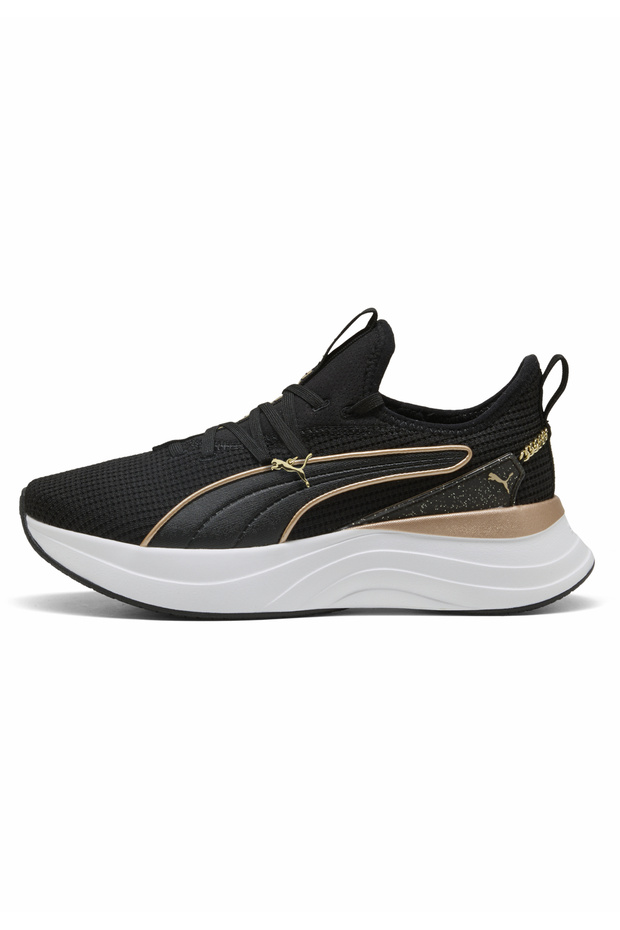 SOFTRIDE Sabrina Polished Chrome Sneakers