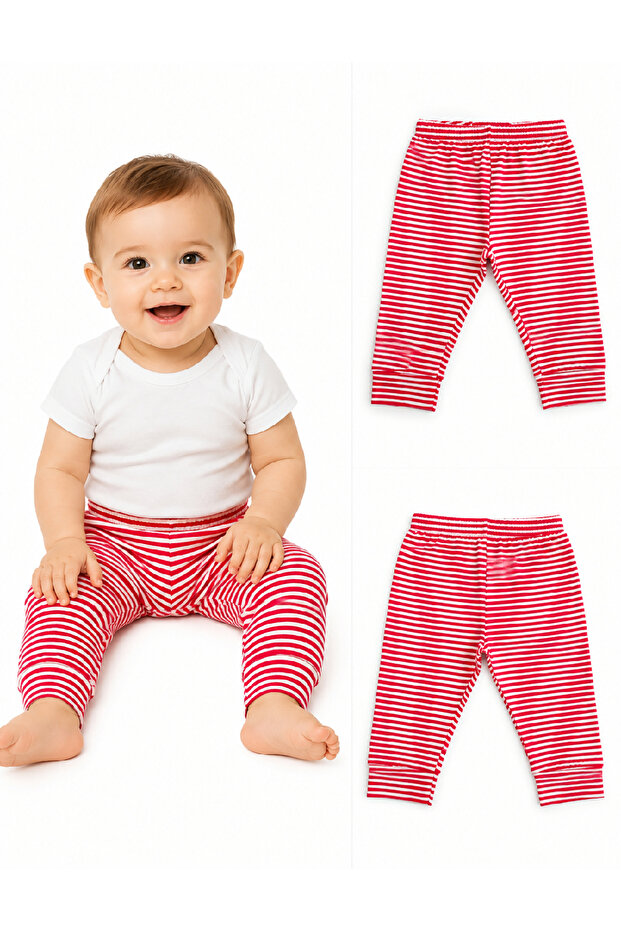 Pantaloni, rosu - 1