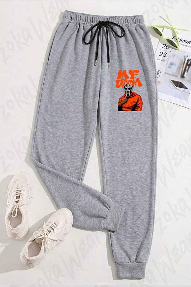 بنطلون رياضي مطبوع للجنسين من Mf Doom v2