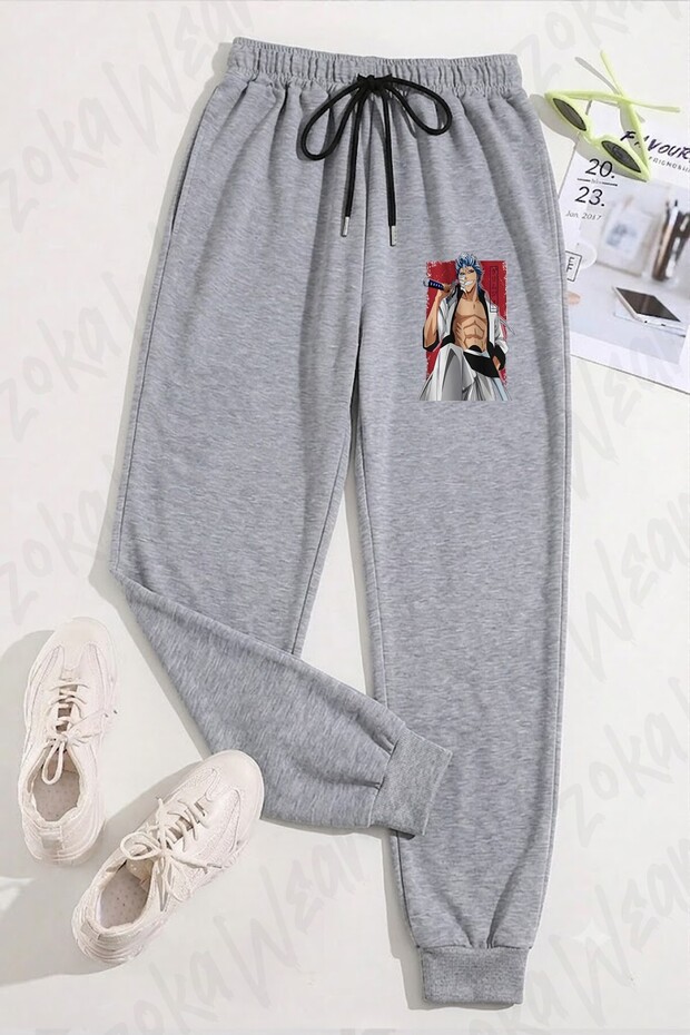 Unisex Bleach Grimmjow Printed Sweatpants