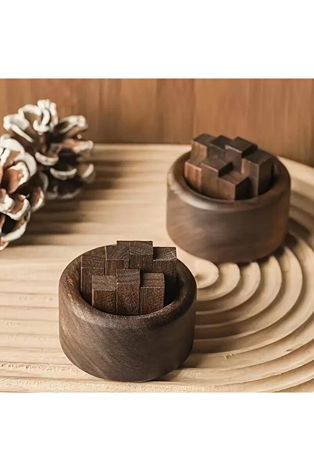 A Box of Essential Oil Diffuser, Essential Oil Diffuser Wood Diffuser, Creative Diffuser, Home Ca... - 6