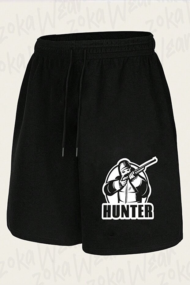 شورت مطبوع بتصميم Hunter للجنسين