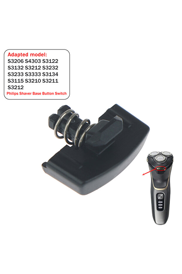 ملحقات مفتاح الزنبرك القابل للتركيب لأزرار قاعدة ماكينة الحلاقة S3206 S3122 S3132 S4303