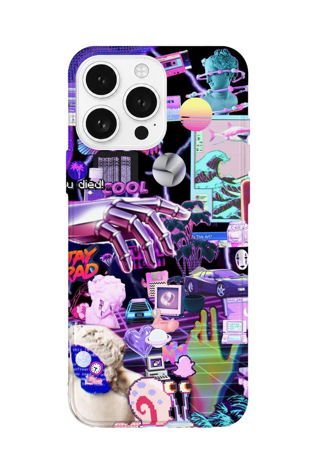 iPhone 15 Pro Max Compatible Printed Transparent Phone Case | Collection: Neondream District