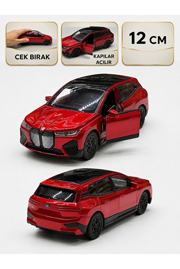 1:36 Scale Bmw 330I Metal Model Car Red