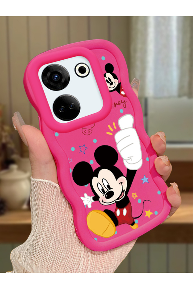 Tecno Camon 20 Compatible Case Camera Protector Red Silicone Couple Phone Case Cute Pattern