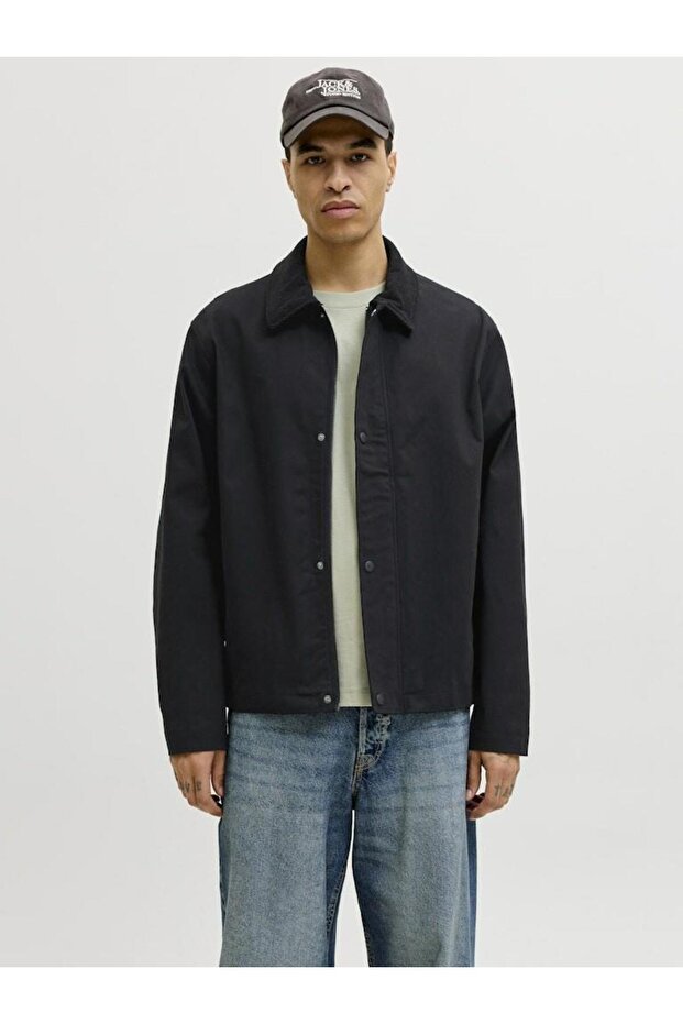 سترة عمل سوداء للرجال من Jjegraham Sn Jacket