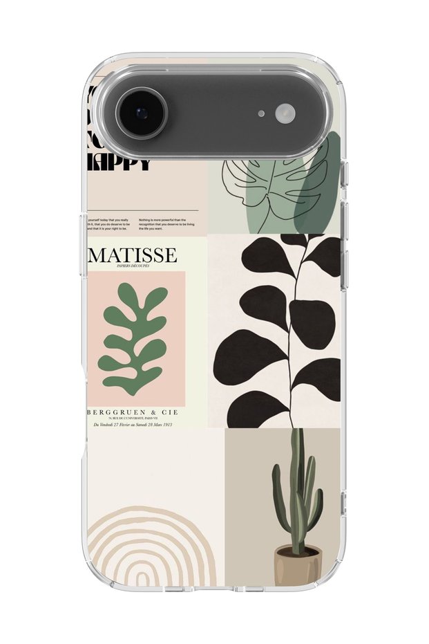 iPhone 17 Air Compatible Printed Transparent Phone Case | Collection: Oneline