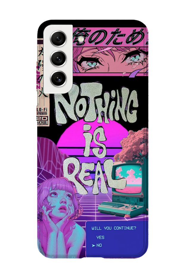 Samsung Galaxy S22 Plus Compatible Printed Transparent Phone Case | Collection: Neondream District