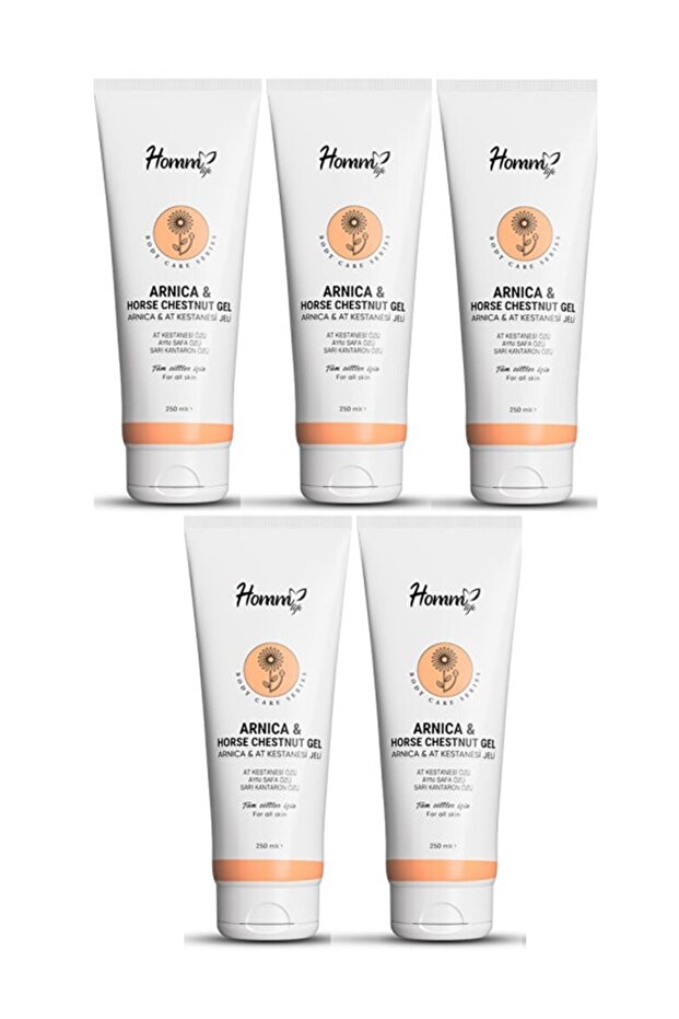 Homm Life Arnica at Chestnut Gel 250 ml - 5 Pieces