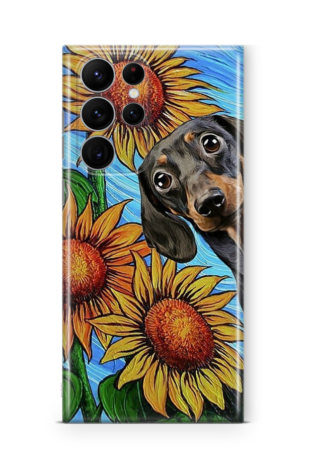 Samsung Galaxy S23 Ultra Compatible Printed Transparent Phone Case | Collection: Dog Lover