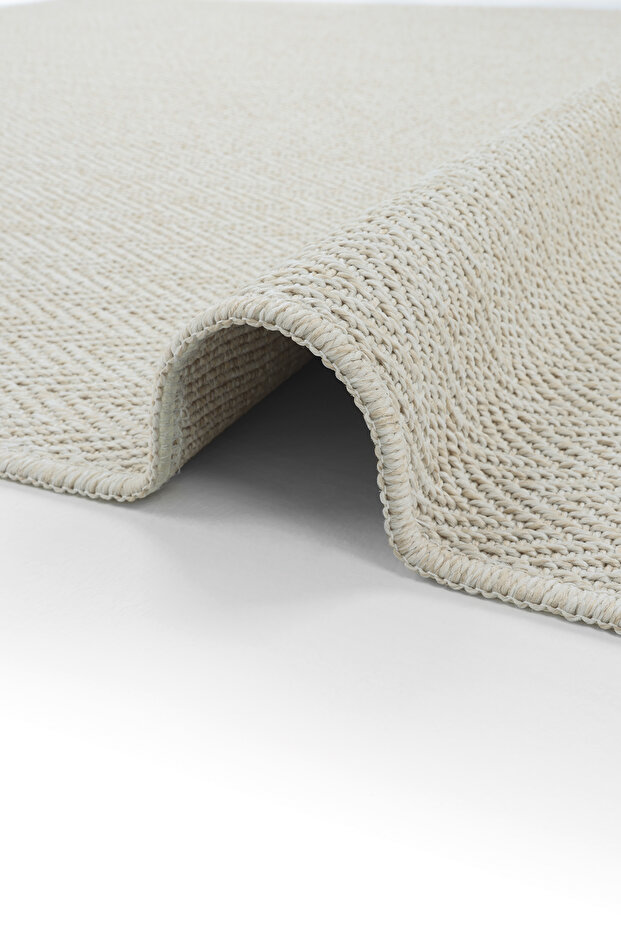 Delhi Cream Sisal Rug Straw Look Non-Slip Base Scandinavian Modern Balcony Hallway Living Room Kitchen Rug
