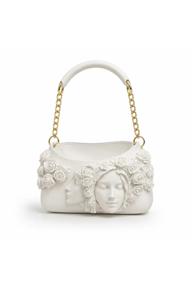 Blackrose Concept 3D Production Nordic Style Women's Handbag White