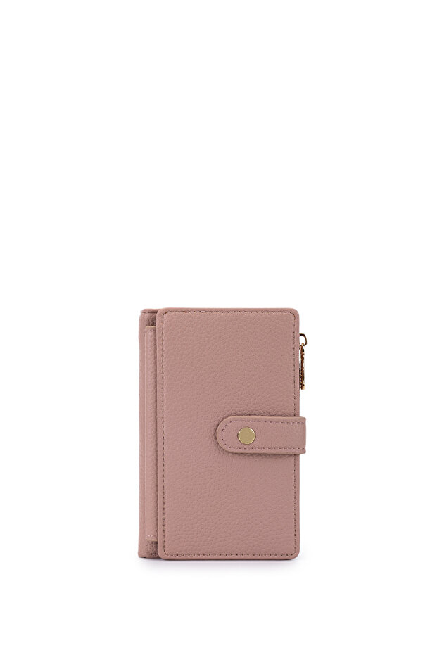 Women's Faux Leather Powder Wallet