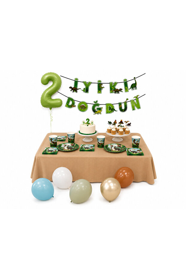 Dinazor Süper Parti Seti 2 Yaş