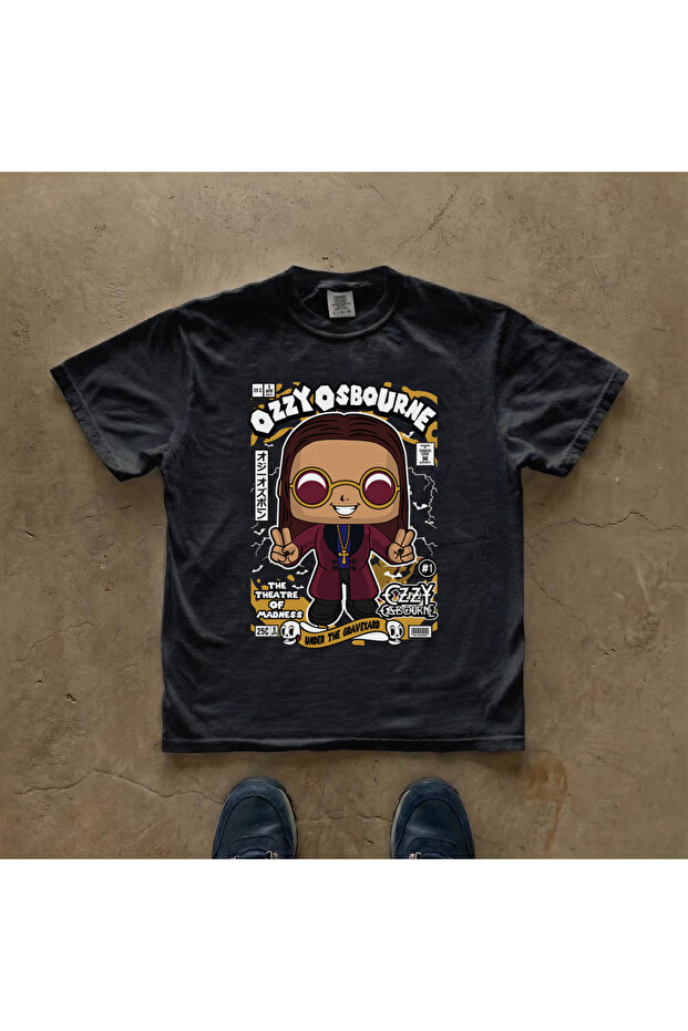 Ozzy Osbourne Printed Unisex Oversize T-Shirt