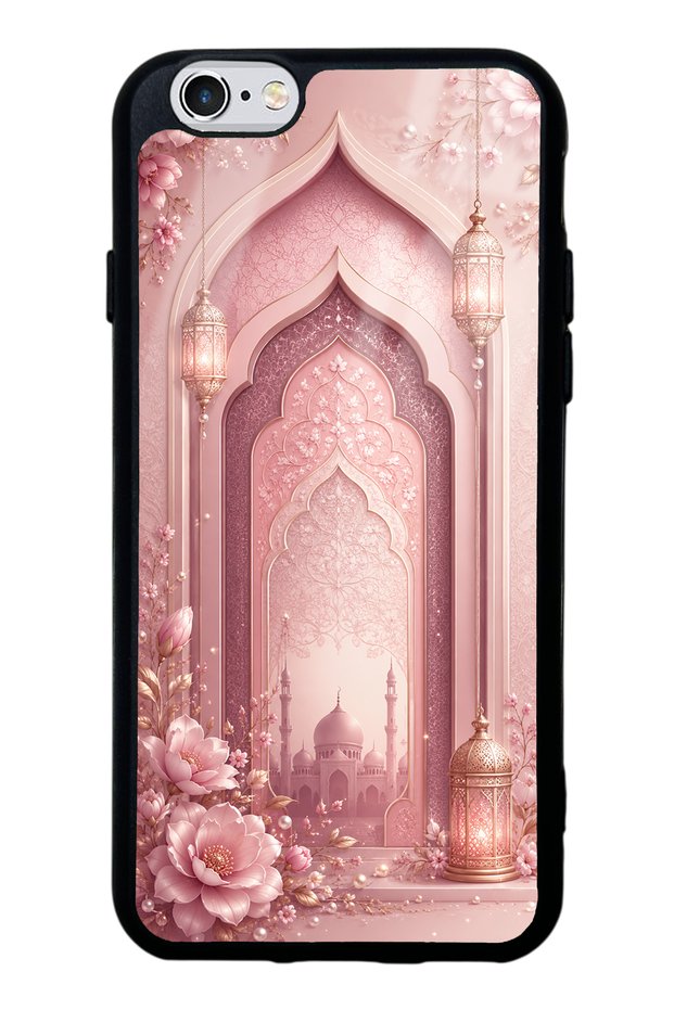 iPhone 6S Blush Palace Garden Design Glossy Phone Case