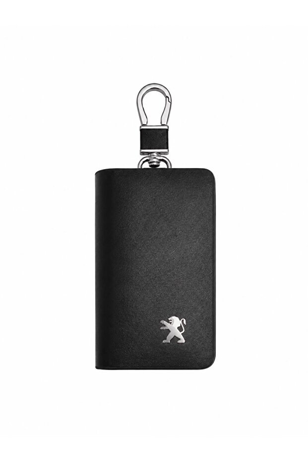 Peugeot Leather Zippered Keychain Stylish Quality Accessory Bag Car Car Keychain