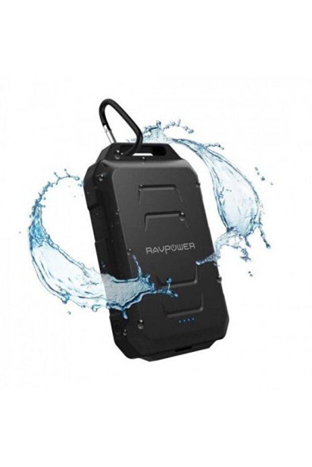 Portable battery with 10050 mAh capacity from Ravpower, shockproof and waterproof