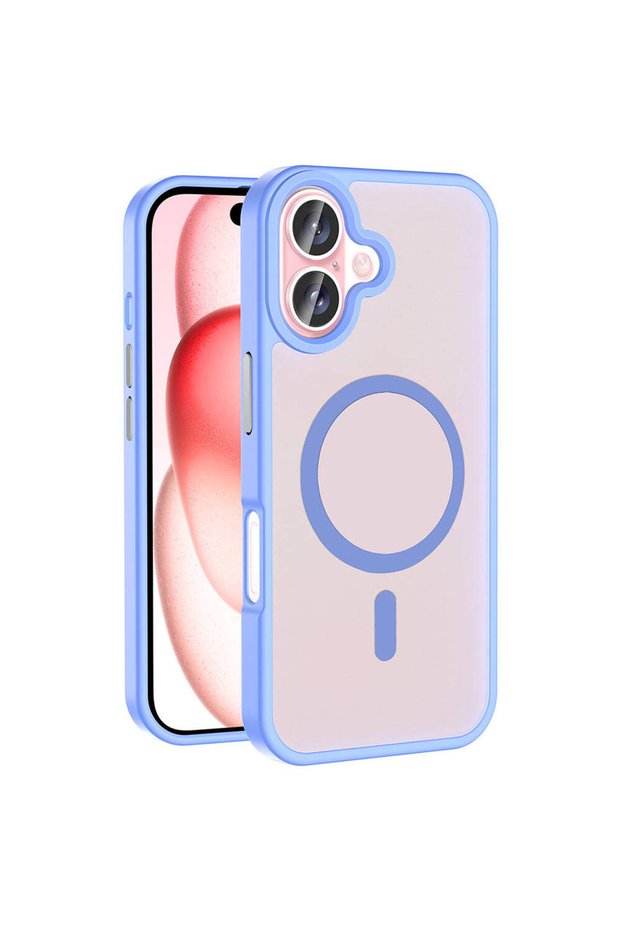 iPhone 16 Case Magsafe Supported Camera Raised Silicone Matte Anti-Fingerprint Gzst