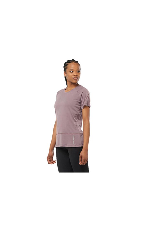 Cross Run T-Shirt Women's Running Lc2131600 Purple