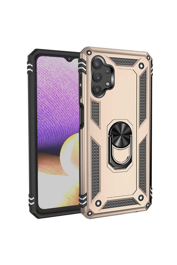 Galaxy A13 4g Case Camera Protector Magnetic Stand Tank Protection