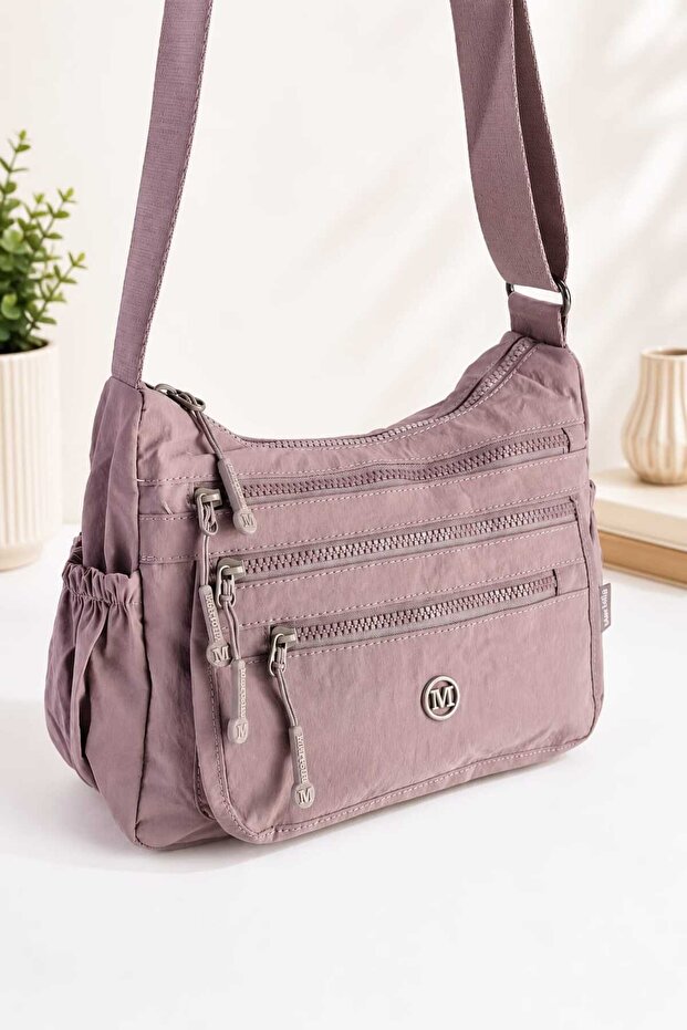 Martella Women's Kipling Fabric Messenger Bag M15