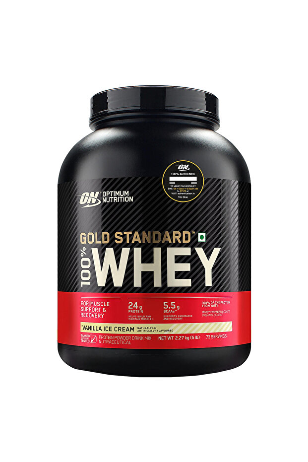 On 100% Whey Gold French Van Creme 5Lb