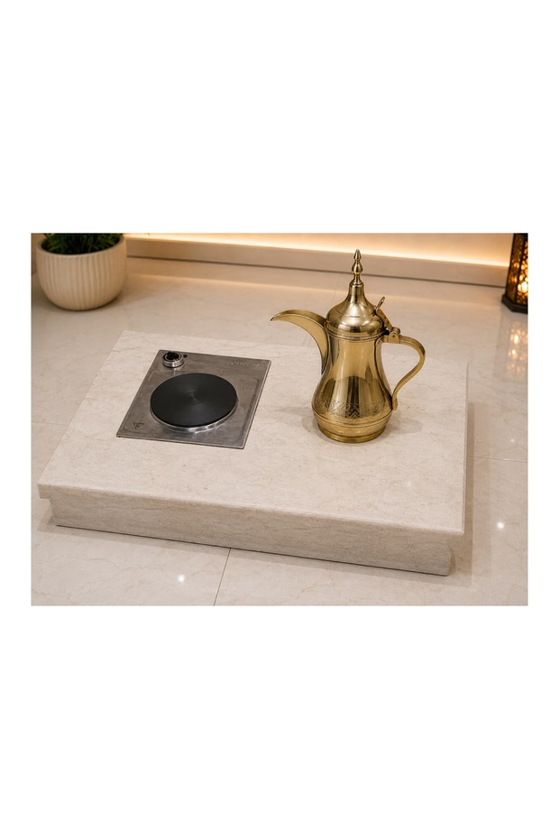 Dua Heater Table with Cooking Heater and Coffee Making Function