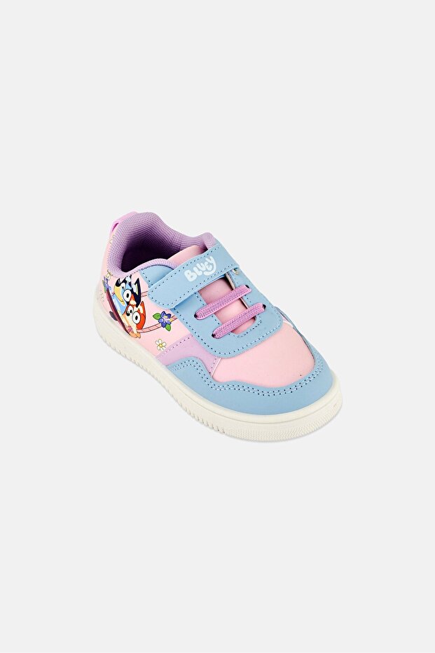 Toddlers Girl Velcro Sneakers, Multicolor