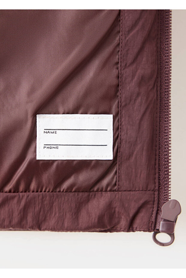 Kapüşonlu kapitone anorak - 4