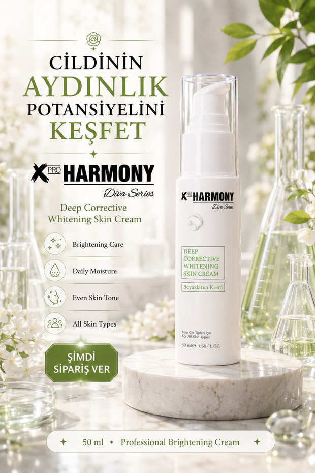 Whitening Care Cream 50 ml | Skin Tone Equalizer, Moisturizing Daily Care Cream