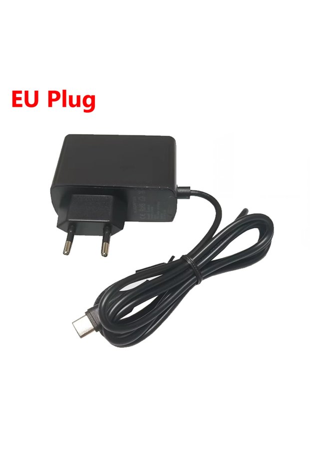 EU Plug DC5V 2.4A Type-C Replacement Charger Compatible For Switch Lite NS NX Game Console USB C Pow