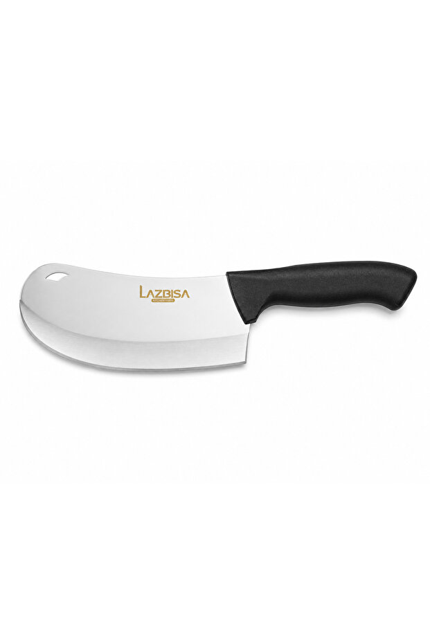 ساطور تقطيع ستانلس ستيل 17 سم بمقبض مريح