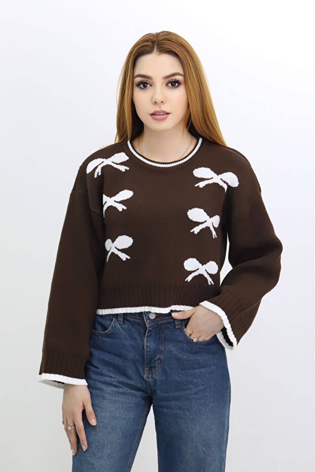 Triko crop kazak
