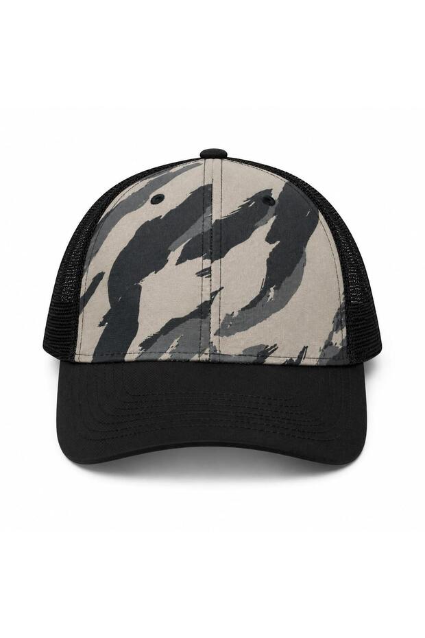 Hat Black Mesh "Camouflage"