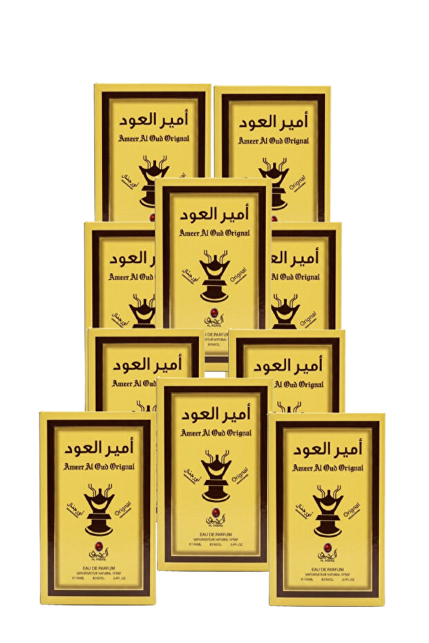 10 قطع من عطر أمير العود الأصلي 100 مل